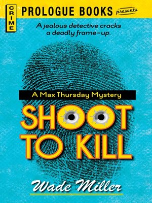 cover image of Shoot to Kill